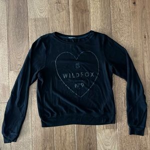 Wildfox size small Love Potion No 9 black sweatshirt